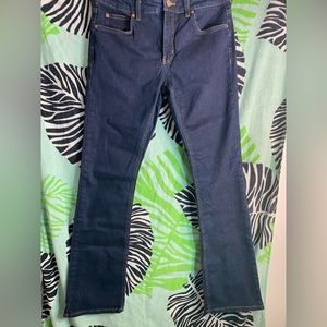 Dark blue jeans boot cut!:) size 8R